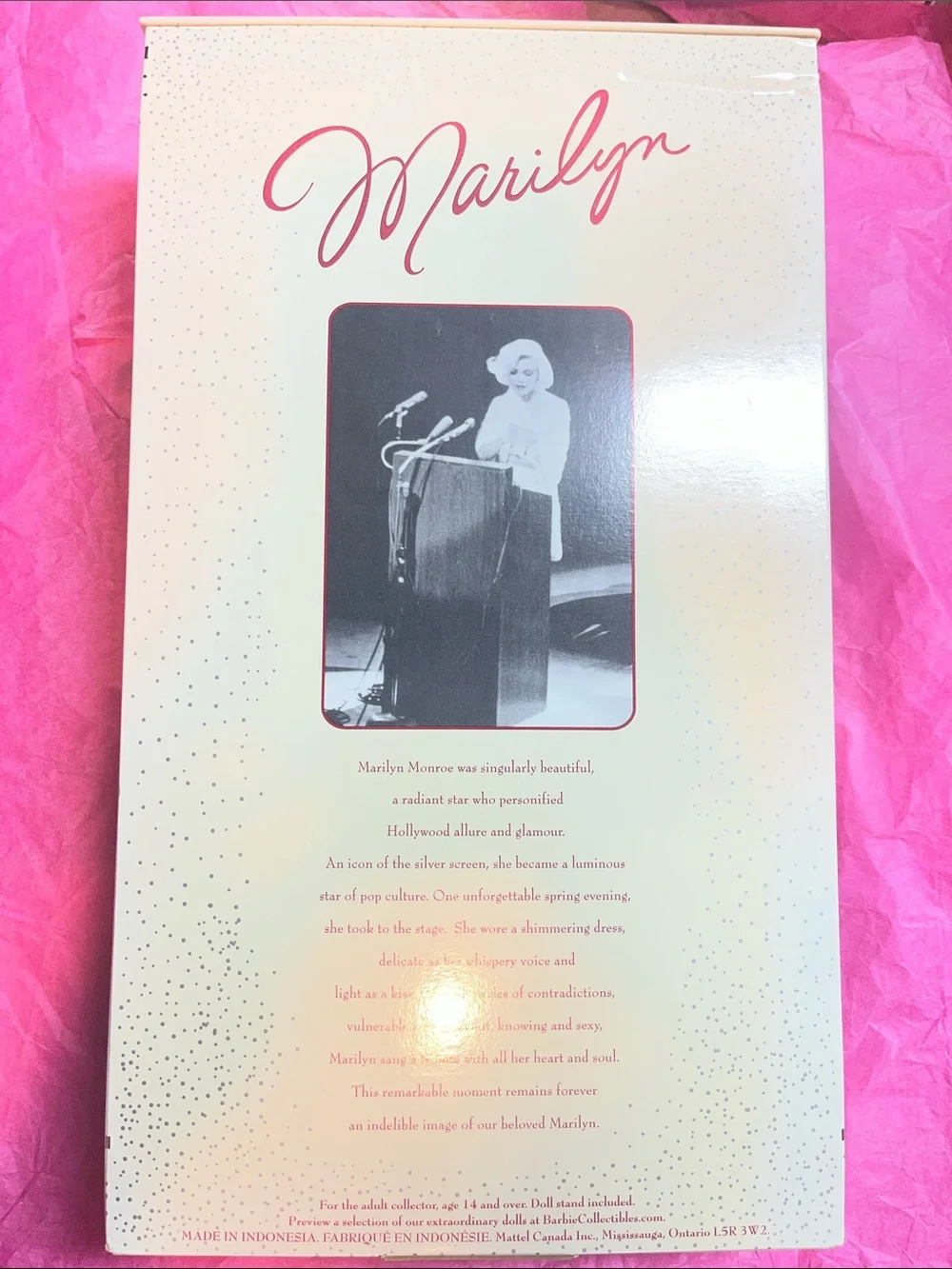 Mattel photograph boxed
